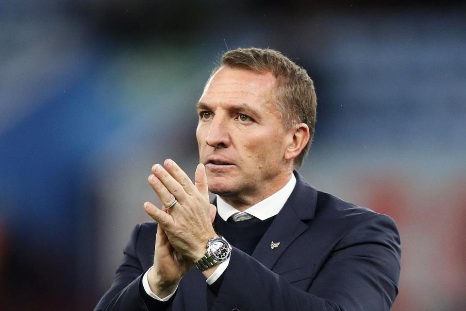 Leicester manager Brendan Rodgers marked four years in charge last weekend. (Isaac Parkin/PA) (PA Wire)