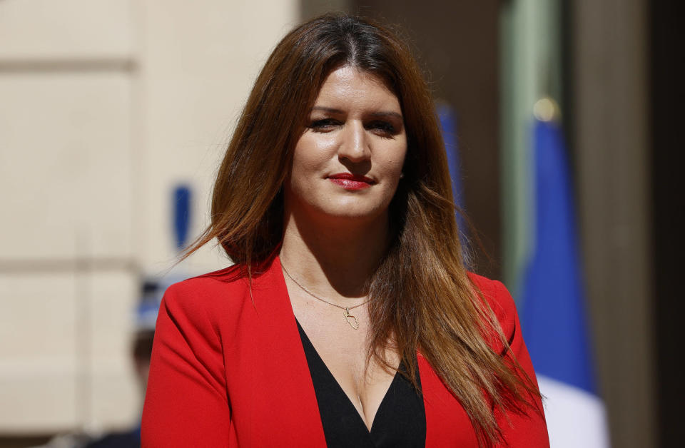 Marlène Schiappa, ici en juillet 2020, va publier un livre de New Romance.