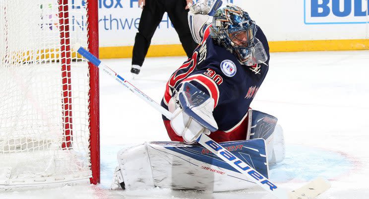 Henrik Lundqvist surrendered just six goals over his last four starts heading into the All-Star break. (Jared Silber/Getty Images)