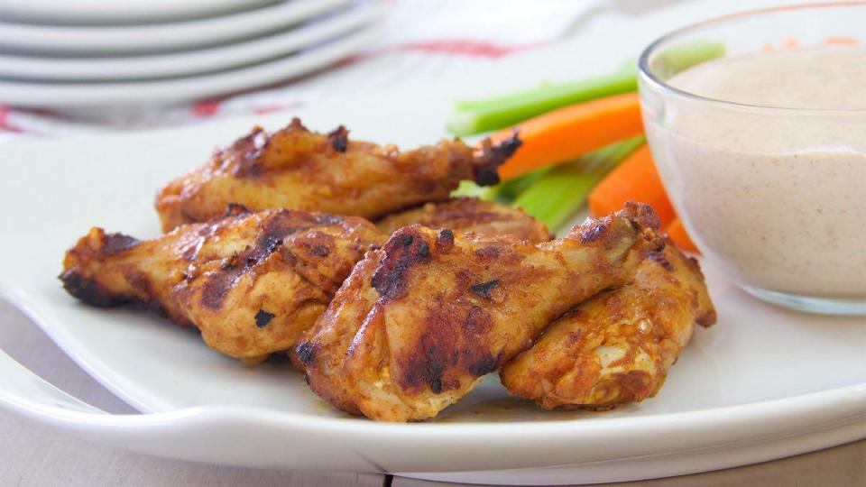 Gluten-Free Grilled Taco Wings