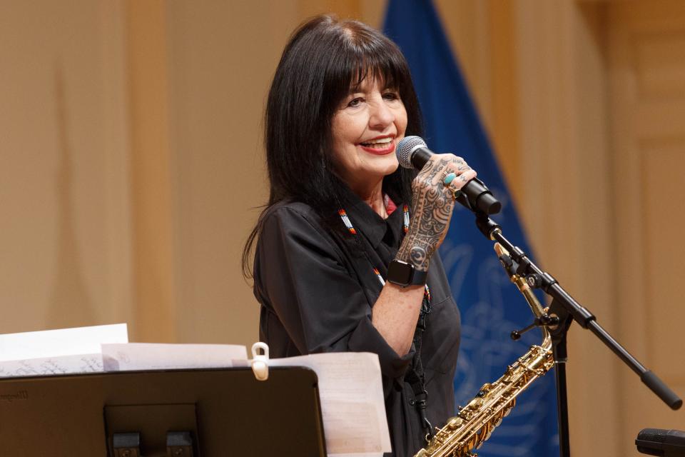 Feb. 15: 'An Evening with Joy Harjo,' the first Native American poet laureate, Denison University