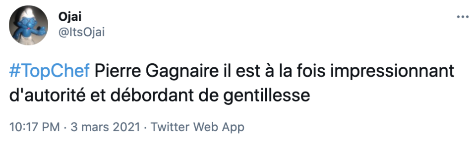 Pierre Gagnaire fait l'unanimité sur Twitter