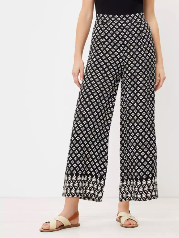 The Pull On Wide Leg Crop Pant