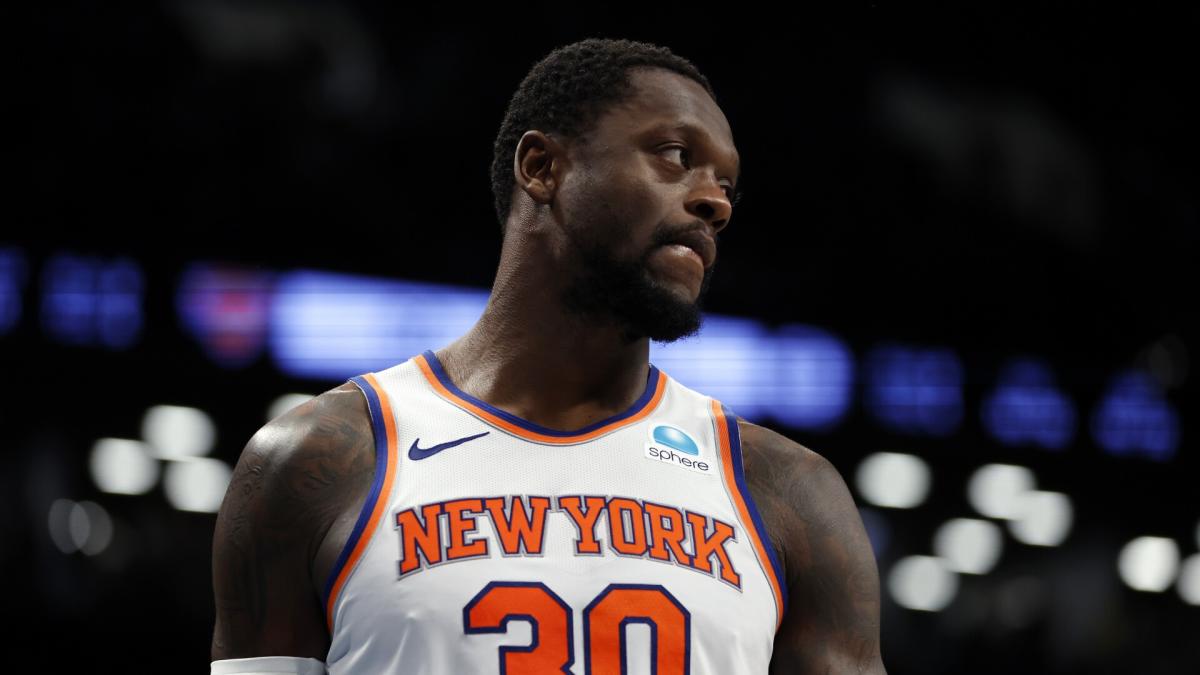 Under slutspelet lämnade Knicks Julius Randle för operation på axeln