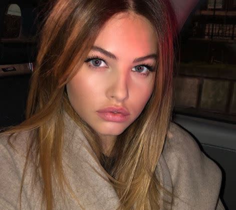 <p>Un appareil photo n’est jamais loin pour capturer sa beauté et son aisance devant l’objectif est toujours remarquable. <br>Crédit : Instagram @thylaneblondeau </p>