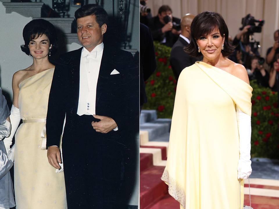 Kris Jenner was also inspired by Jackie Kennedy Onassis.
