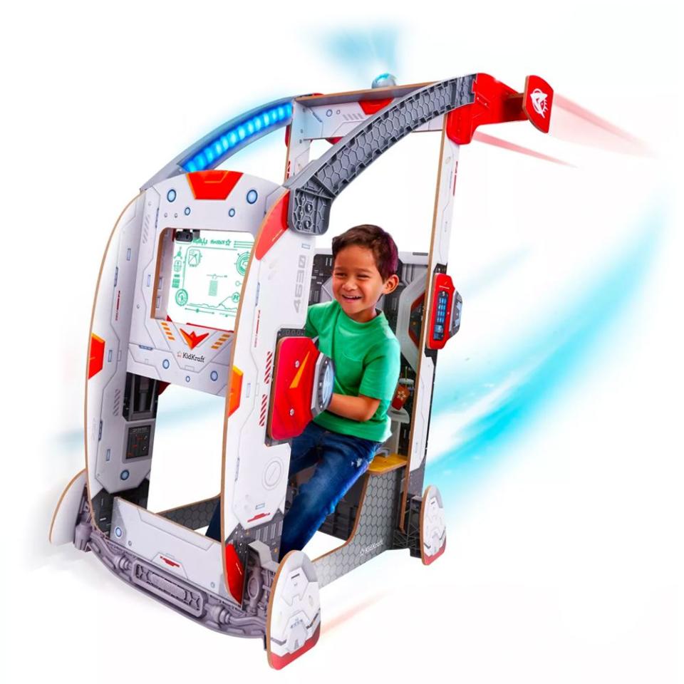 <p><a href="https://go.redirectingat.com?id=74968X1596630&url=https%3A%2F%2Fwww.target.com%2Fp%2Fkidkraft-ultimate-spaceship-wooden-pretend-play-set-with-lights-sounds-and-space-projector%2F-%2FA-85666265%26intsrc%3DCATF_1444&sref=https%3A%2F%2Fwww.bestproducts.com%2Fparenting%2Fkids%2Fg1121%2Fbest-toys-for-kids%2F" rel="nofollow noopener" target="_blank" data-ylk="slk:Shop Now;elm:context_link;itc:0;sec:content-canvas" class="link ">Shop Now</a></p><p>Ultimate Spaceship Wooden Pretend Play Set</p><p>target.com</p><p>$329.99</p>