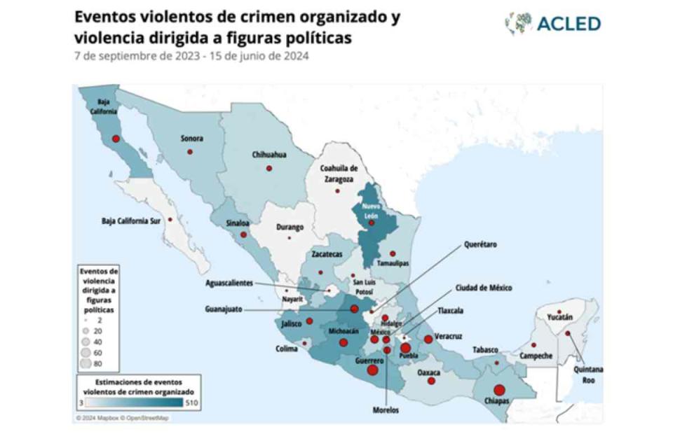 proceso electoral 2024 violencia