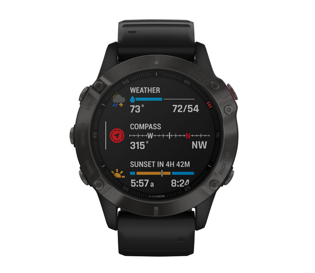 Garmin fenix 6 Pro 47mm Multisport GPS Watch in black