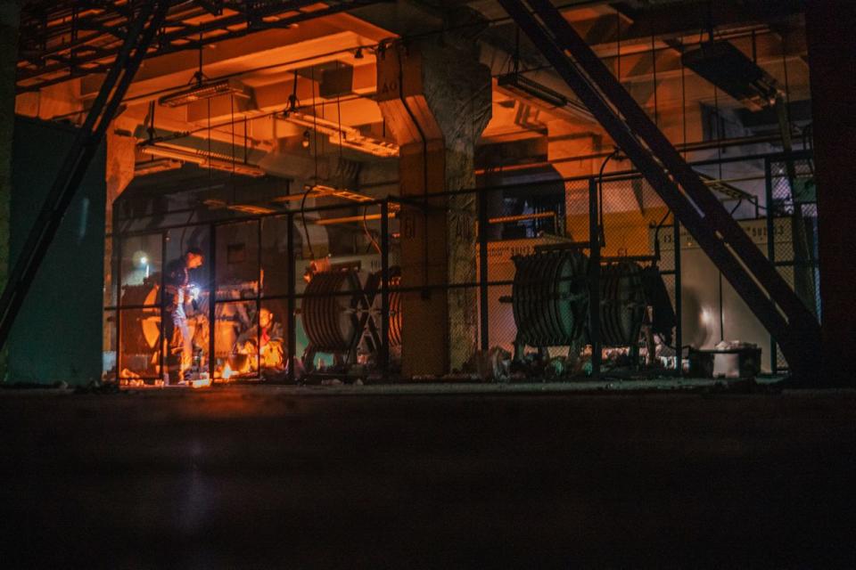 The bunker of the Azovstal steel plant in Mariupol, Ukraine on May 7, 2022. (Personal archive / Dmytro Kozatskyi)