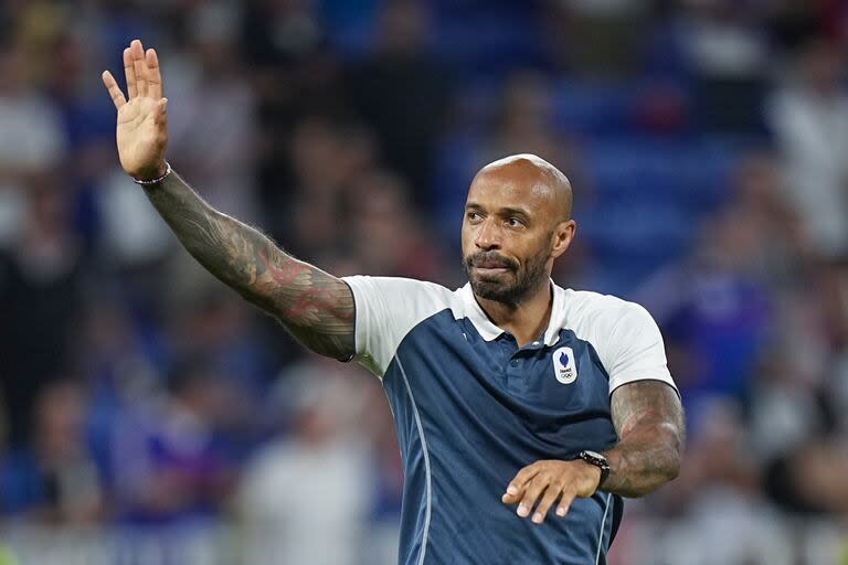 Thierry Henry, entrenador de la selección olímpica de Francia, sueña con ganar la medalla dorada