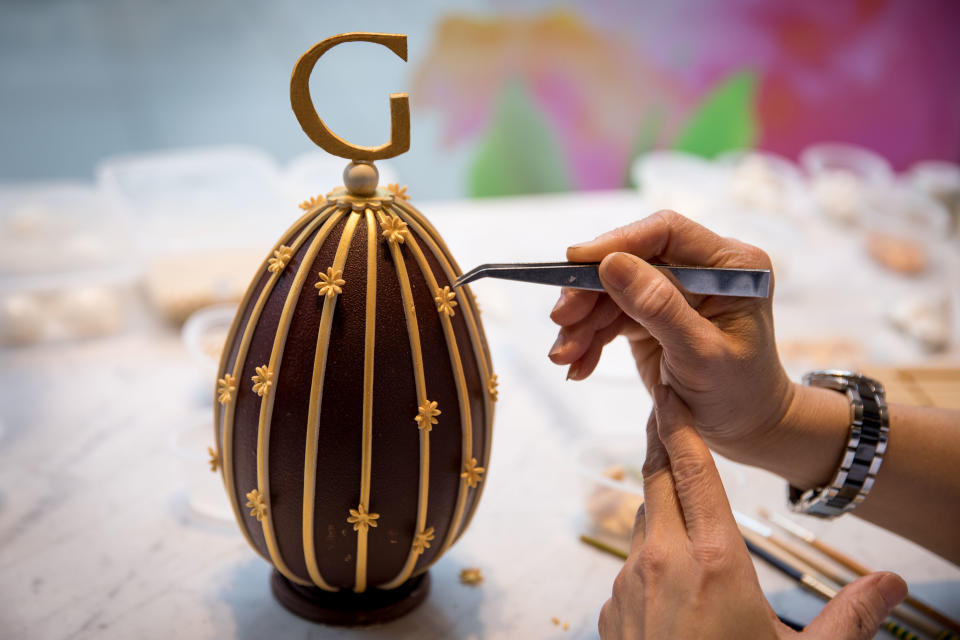 It took almost a month to create [Photo: Godiva]