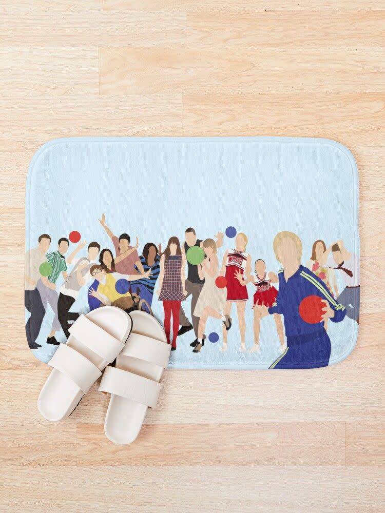 Glee Characters Bath Mat