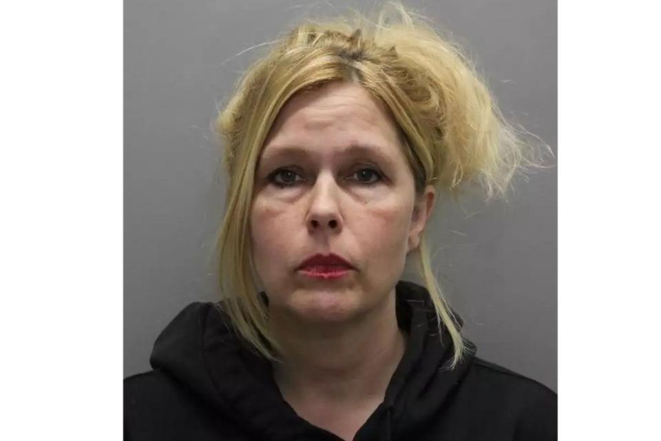 <p>Middletown Police Dept.</p> Kristie Kovarcik was arrested by Middletown Police in Connecticut for assaulting a two-year-old at a daycare center
