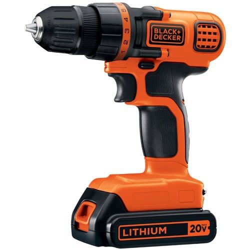 Black + Decker Cordless Drill (Amazon / Amazon)