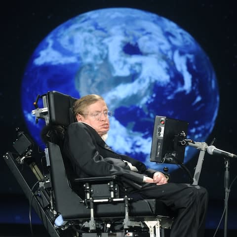 The new paper is a bid to clear up an issue thrown up by Hawking's 1983 "no-boundaries" theory - Credit: Barcroft Images