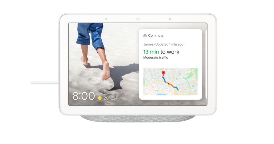 Google Nest Hub Smart Display with Google Assistant. Image via Best Buy.