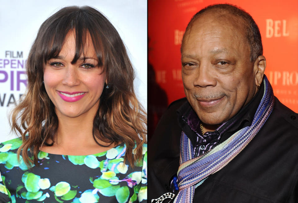 Rashida Jones, Quincy Jones, Actors with Musician Parents