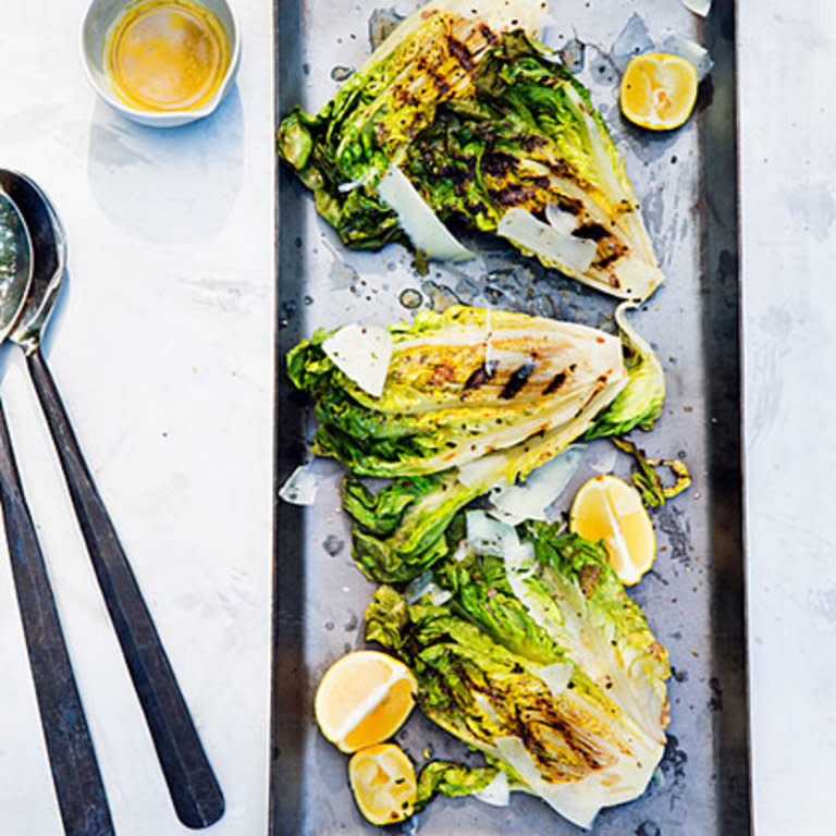 Grilled Caesar Salad