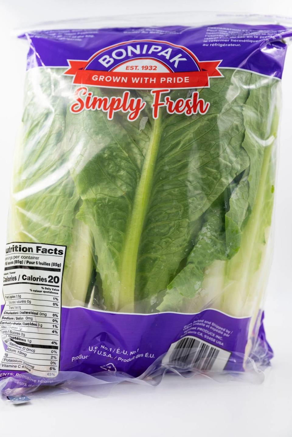 The cost of romaine lettuce varied greatly among some local supermarkets.