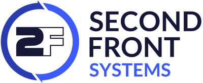 Second Front Systems (2F) is a public benefit, venture-backed software company that equips national security professionals for long-term, continuous competition for access to emerging technologies. (PRNewsfoto/Second Front Systems)