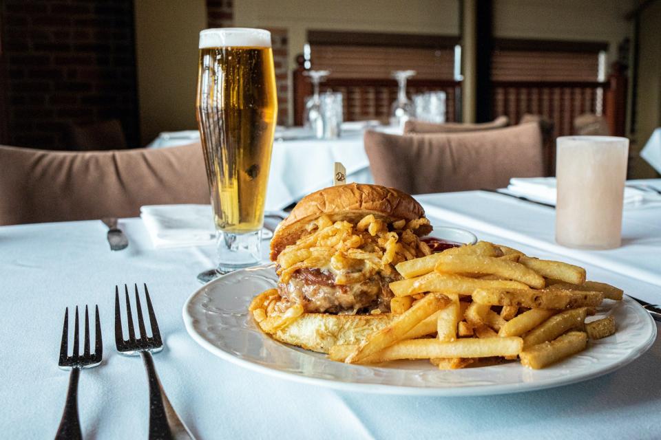 The French Onion Burger from 22 Bowen's.