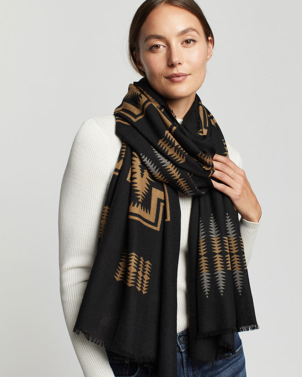 <p><a href="https://www.pendleton-usa.com/product/harding-featherweight-wool-scarf/30389.html" rel="nofollow noopener" target="_blank" data-ylk="slk:Shop Now;elm:context_link;itc:0;sec:content-canvas" class="link ">Shop Now</a></p><p>Harding Featherweight Wool Scarf</p><p>pendleton-usa.com</p><p>$124.00</p>