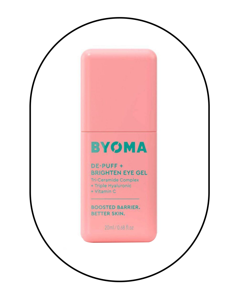 <p><a href="https://go.redirectingat.com?id=74968X1596630&url=https%3A%2F%2Fwww.target.com%2Fp%2Fbyoma-de-puff-and-brightening-eye-gel-0-68-fl-oz%2F-%2FA-86883091&sref=https%3A%2F%2F" rel="nofollow noopener" target="_blank" data-ylk="slk:Shop Now;elm:context_link;itc:0;sec:content-canvas" class="link ">Shop Now</a></p><p>De-Puff and Brightening Eye Gel</p><p>target.com</p><p>$12.99</p><span class="copyright">Hearst Owned</span>