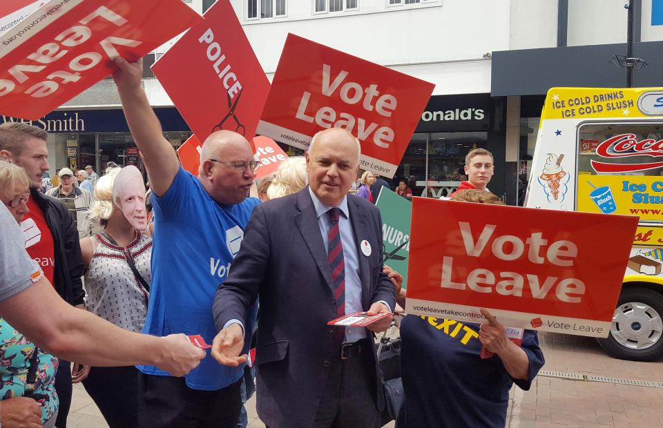 Iain Duncan Smith backed the Leave campaign (Picture: PA)