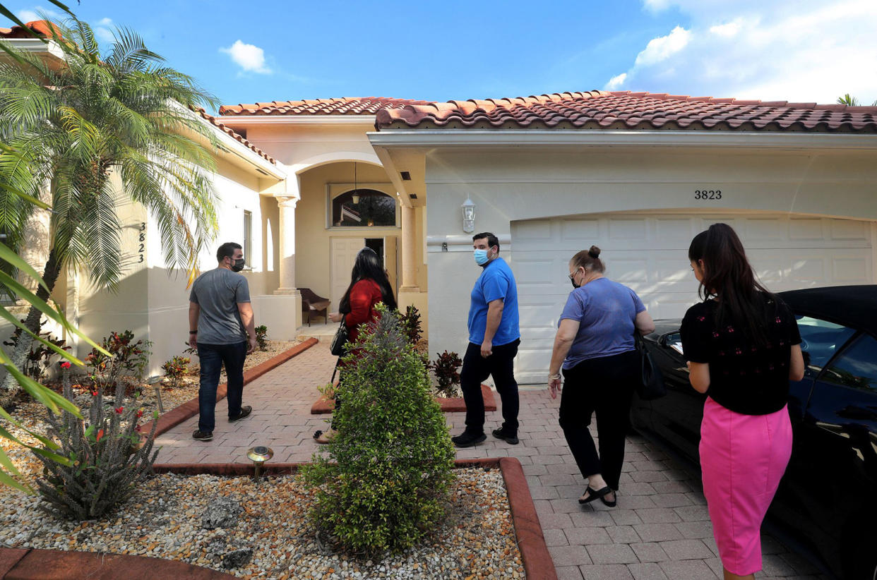 Home for sale in Broward, Florida. (Credit: Mike Stocker, Sun SentinelTribune News Service via Getty Images)