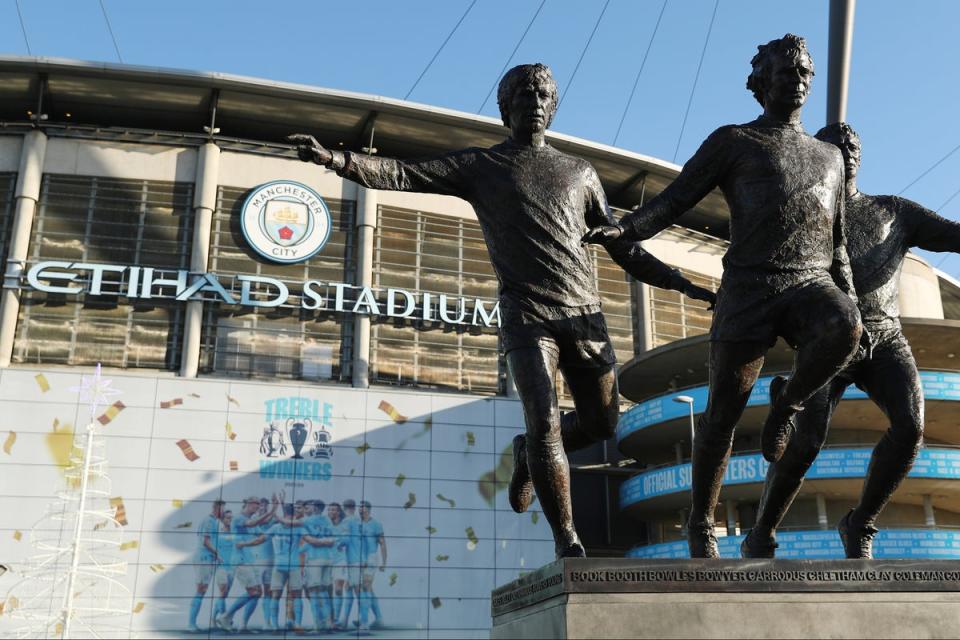 Manchester City latest case with the Premier League was resolved on Monday  (Getty Images)