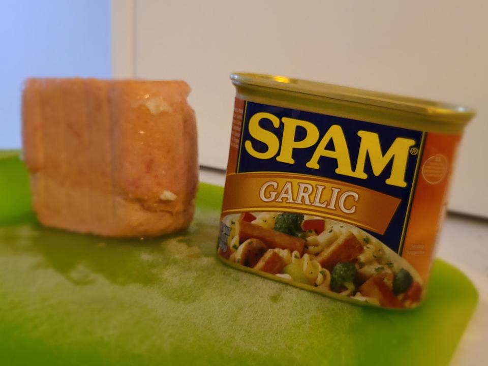 spam with garlic
