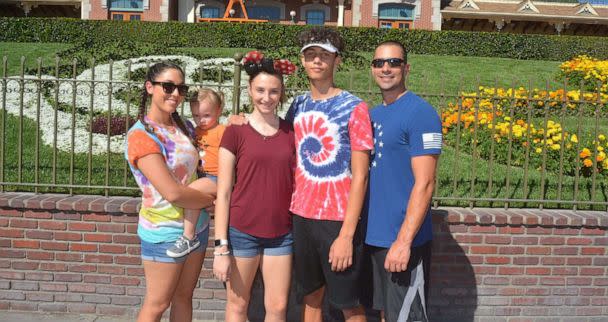PHOTO: On Aug. 18, Brian Zach, lieutenant of the Kingman Police Department in Arizona, and his wife Cierra, became parents to 4-year-old Kaila. The parents pose with Kaila and Brian's two other children, Raina, 19 and Trevin, 17 in this undated photo. (Brian Zach)