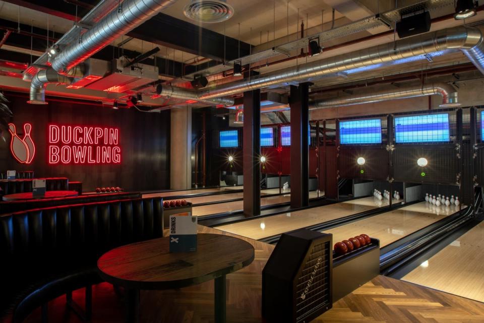The bar will feature a duckpin bowling lane (BrewDog)