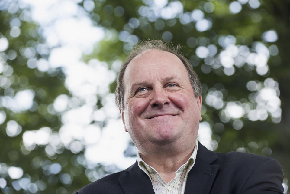 James Naughtie attends the Edinburgh International Book Festival on August 22, 2016 in Edinburgh