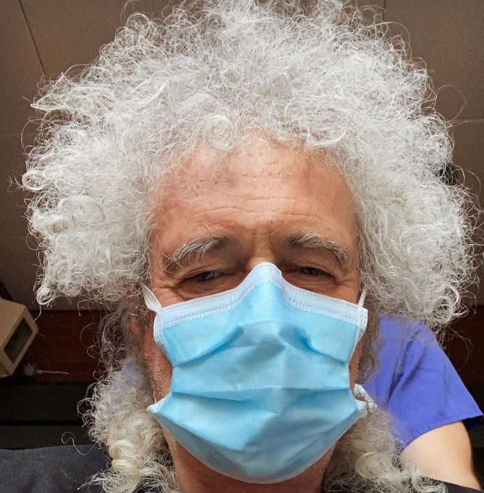 Brian May is proof that any injury is possible under any circumstances. The longtime guitarist for Queen hopped on Instagram on May 6, 2020 to announce that he’d be taking a break from the app following a peculiar injury. “I managed to rip my Gluteus Maximus to shreds in a moment of over-enthusiastic gardening,” May admitted alongside a selfie of himself in a medical mask. “So suddenly I find myself in a hospital getting scanned to find out exactly how much I’ve actually damaged myself. Turns out I did a thorough job - this is a couple of days ago - and I won’t be able to walk for a while ... or sleep, without a lot of assistance, because the pain is relentless.”