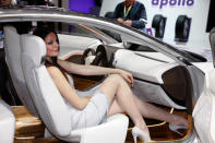 No auto show is complete without the glitz and glamour and the Geneva Motor Show is no exception. Who is the hottest?