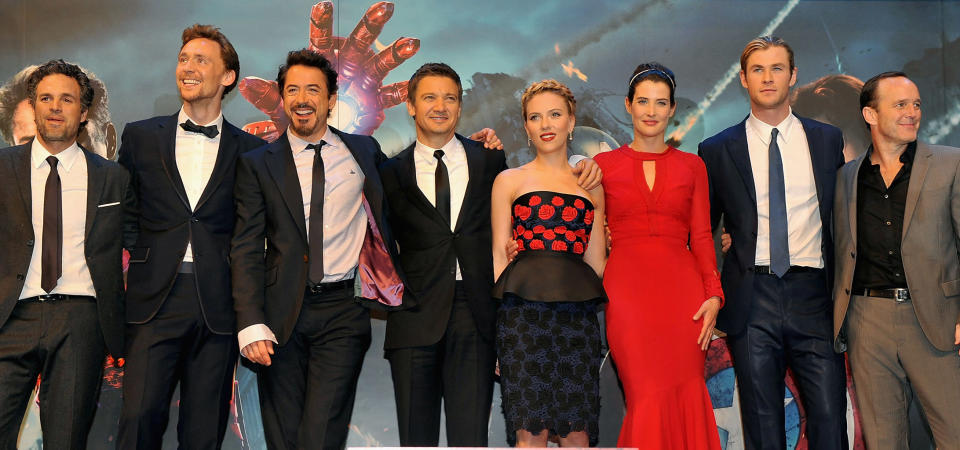 The Avengers UK Premiere