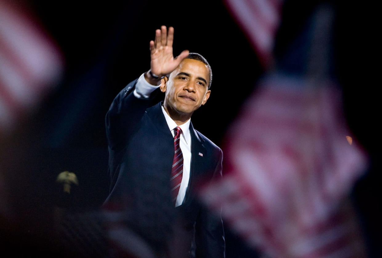 Election Night Victory Rally In Chicago - November 4, 2008