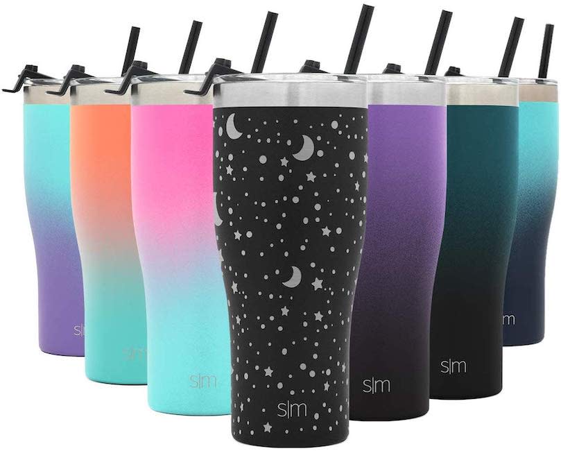 Simple Modern 32oz Slim Cruiser Tumbler with Straw and Closing Lid. (Photo: Amazon)