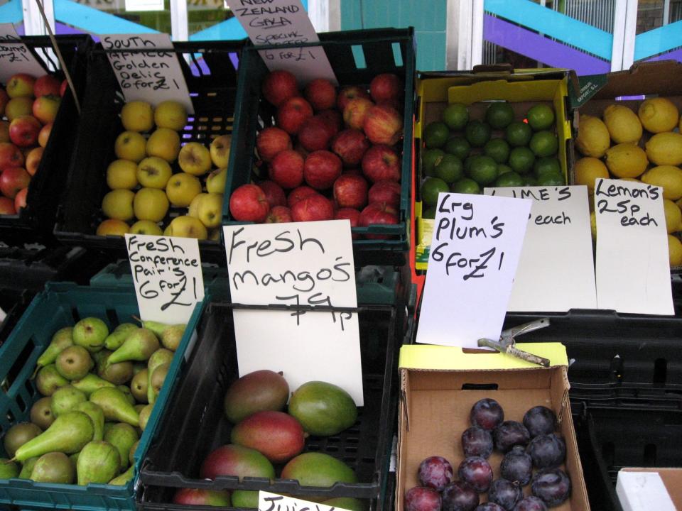 Greengrocers' apostrophes: Fruit and veg merchants aren't known for their grammar skills: Duncan C/Flickr