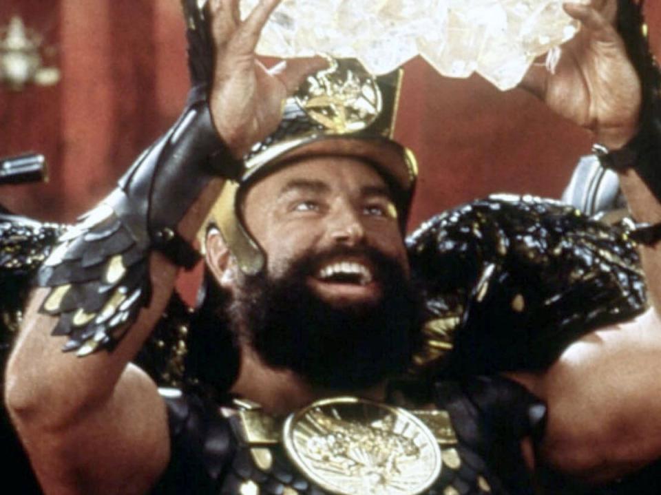 Brian Blessed in ‘Flash Gordon’ (Universal/Kobal/Shutterstock)