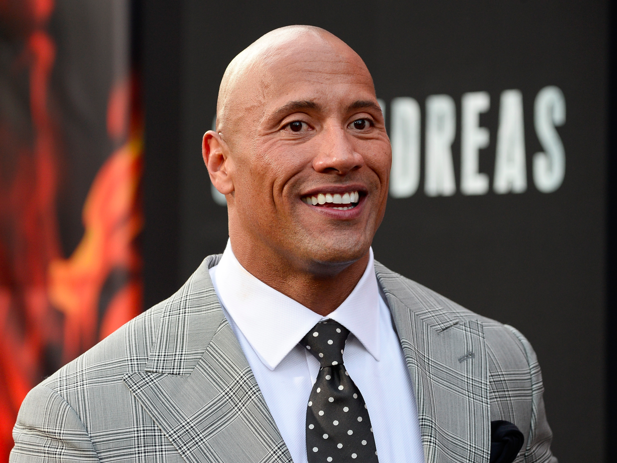 Dwayne Johnson The rock