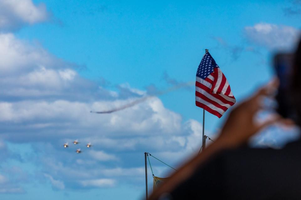 The 2023 Orlando Air Show at Orlando Sanford International Airport.