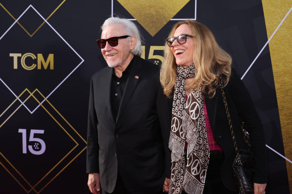 Harvey Keitel and Daphna Kaster (Photo by Amy Sussman/Getty Images)