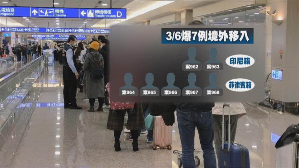 新增7境外！另新增1死亡 為案935為台商