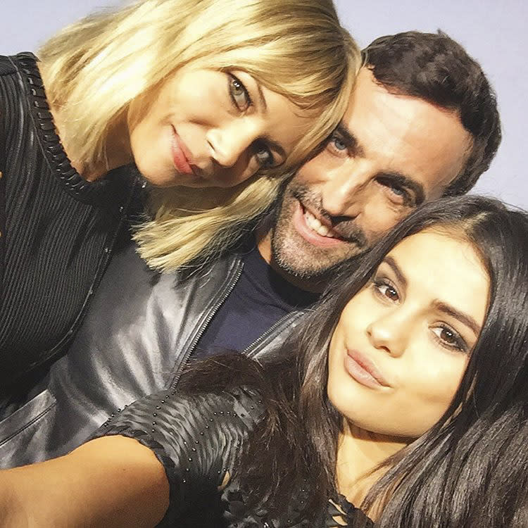 Michelle Williams, Nicolas Ghesquière, and Selena Gomez