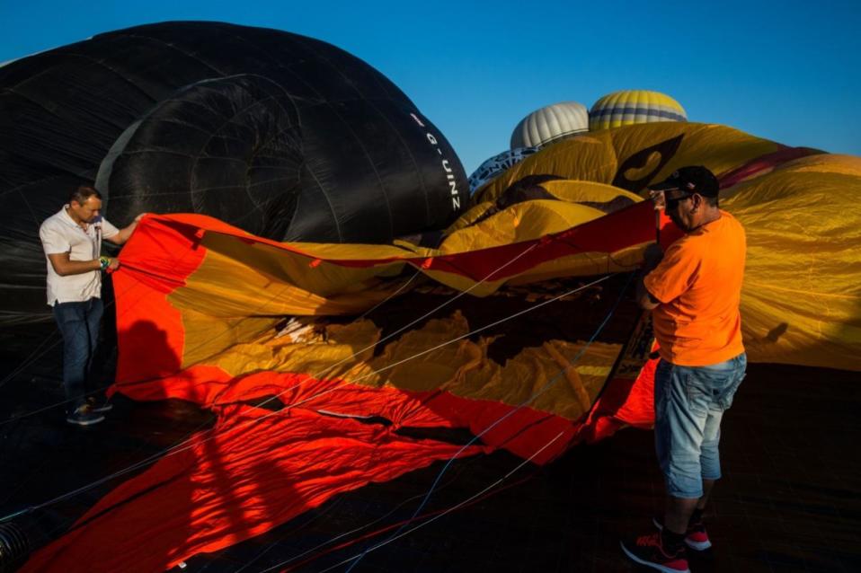 European Hot Air Balloon Festival in Igualada, Spain