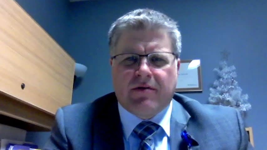 Greg Doiron, vice-president of clinical operations for Horizon, said health-care workers are 'under an intense amount of pressure and media scrutiny' right now, but continue to provide excellent care in the face of increased, more complex patients and consistent staffing shortages.