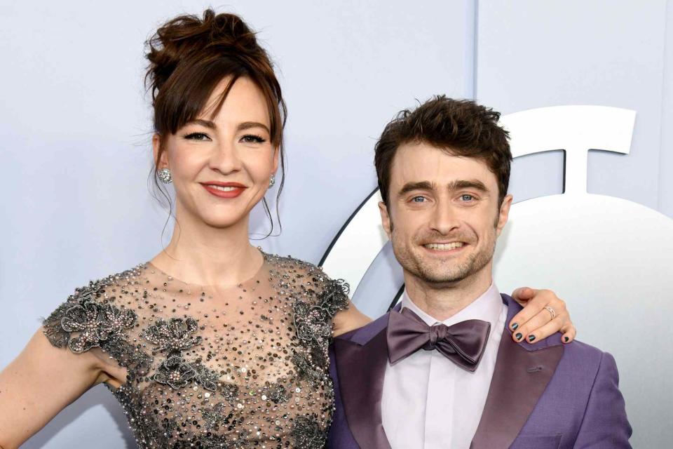 <p>Kristina Bumphrey/Variety via Getty</p> Erin Darke and Daniel Radcliffe at the 2024 Tony Awards.